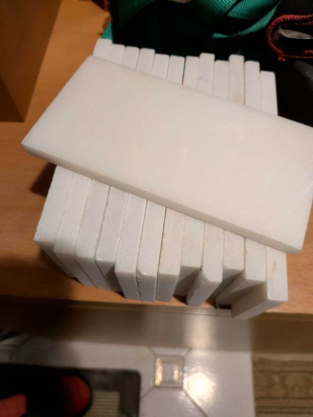 3 x 6 Inch Carrara Marble Tile (13 pieces) - photo 2
