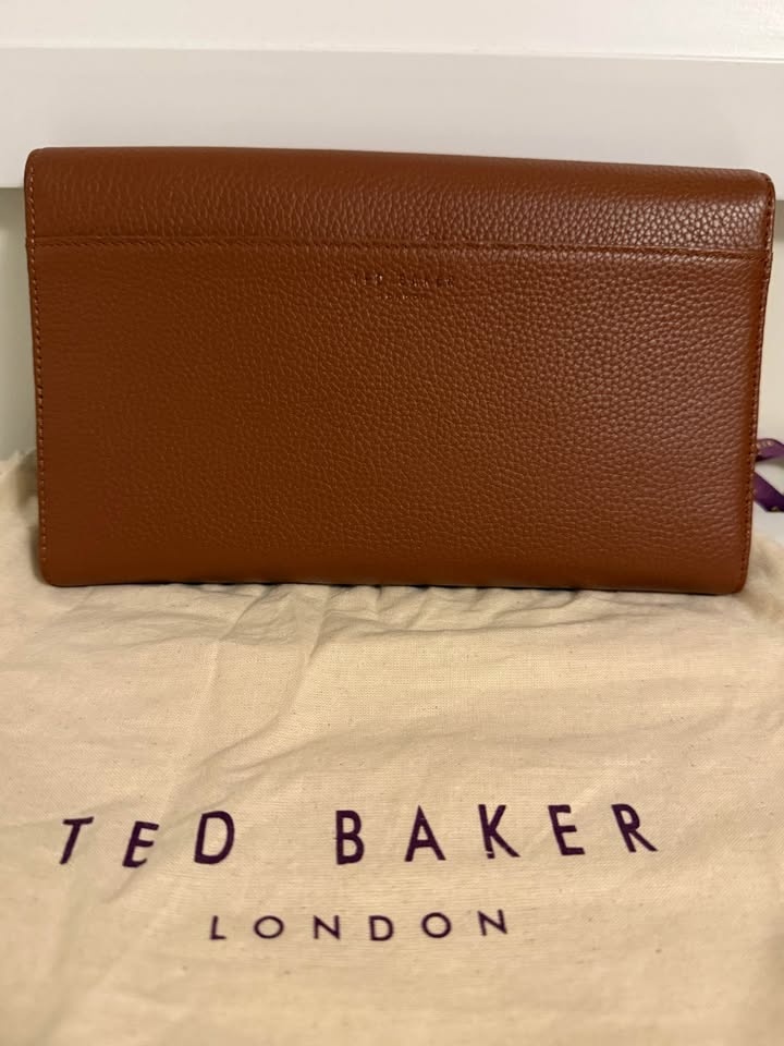 Ted Baker Tan Leather Travel Purse/Wallet/Clutch - photo 5