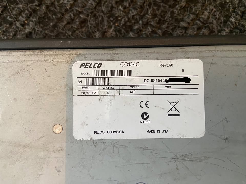 PELCO Color Quad QD104C - photo 3