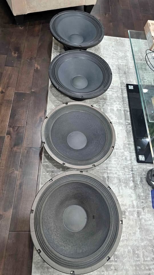 Eminence Sigma Pro 18 A Series 2 Subwoofers (4)