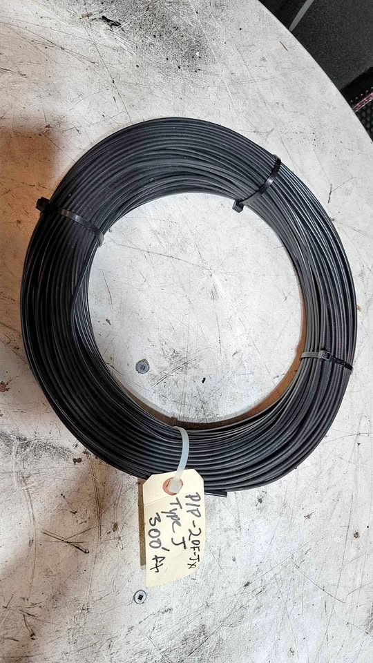 Thermocouple wire, 250 ft, type J