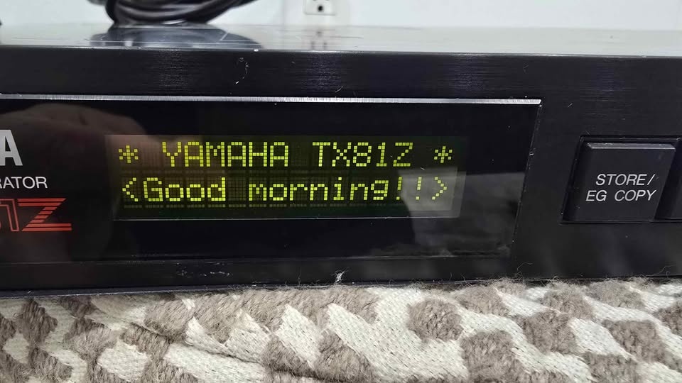 Yamaha TX81Z FM Tone Generator - photo 2