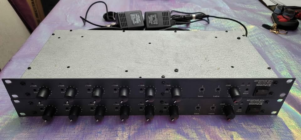 BIAMP Advantage 601e Mic/Line Mixer - Like New - photo 3