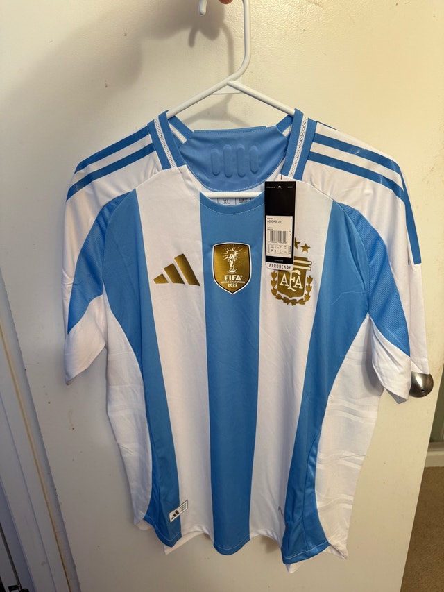 2025 Argentina Home Soccer Jersey - Brand New w/ Tags