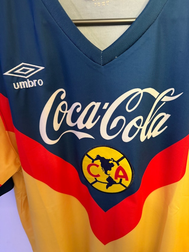 Club América Retro Home Soccer Jersey XL - photo 3