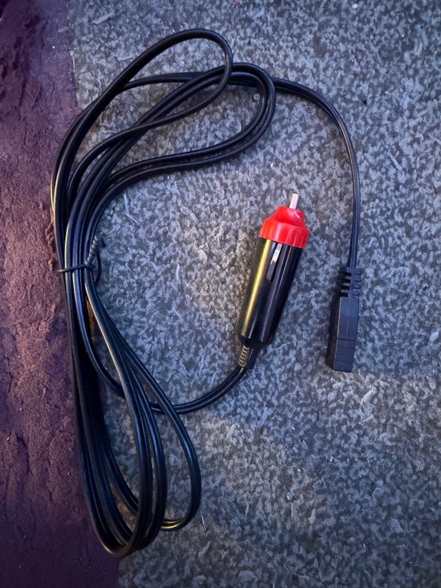 DC 12V Lead Cable Plug Wire 2Pin Charger For Car