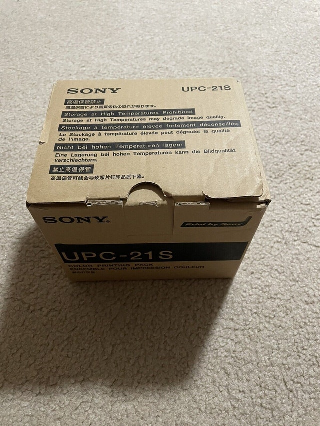 Sony UPC-21S Print Pack [BRAND NEW IN BOX] - photo 3