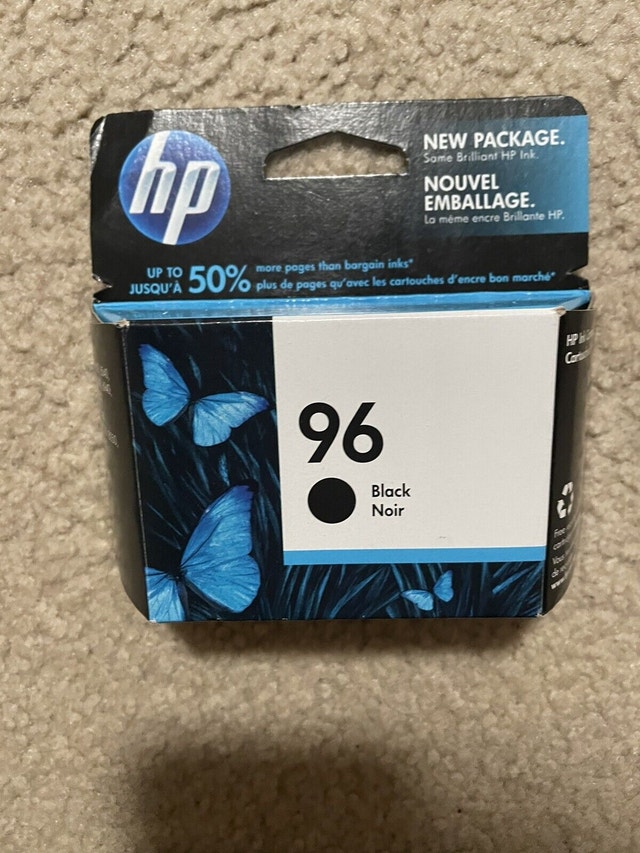 HP 96 Genuine Black Inkjet Cartridge C8767WC - photo 2