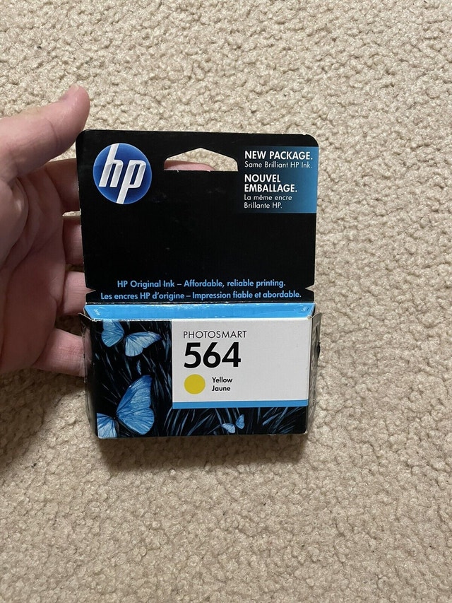 HP 564 Genuine Yellow Ink Cartridge (CB320WC)