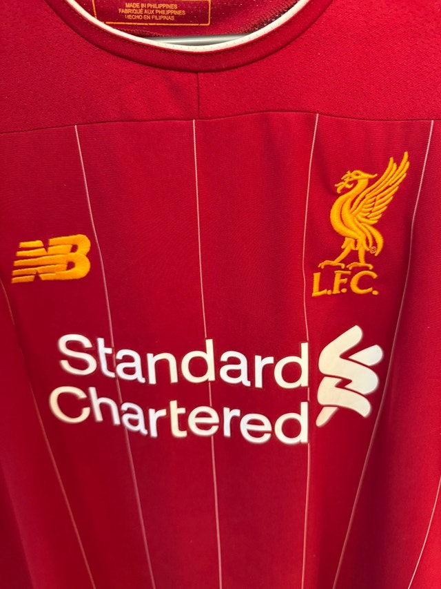 Liverpool Home Soccer Jersey with UCL Patches - photo 3