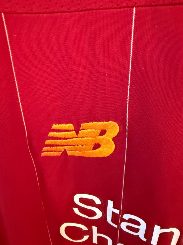 Liverpool Home Soccer Jersey with UCL Patches - photo 5