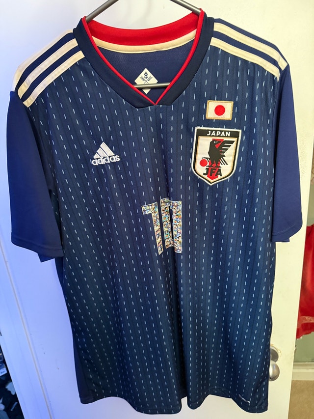2018 Japan Home Soccer Jersey #10 XL - photo 2