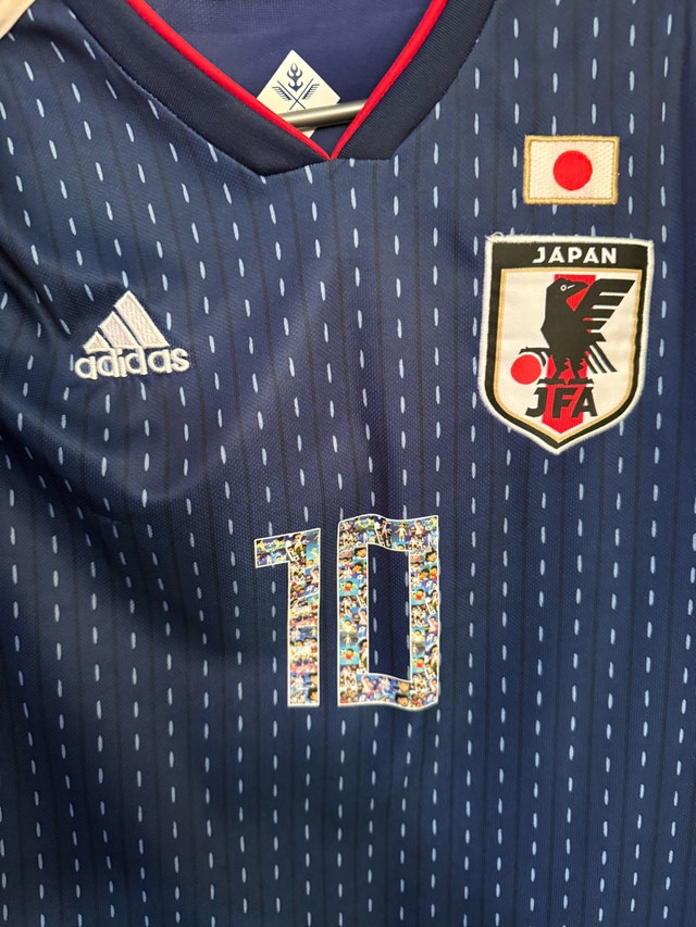 2018 Japan Home Soccer Jersey #10 XL - photo 3