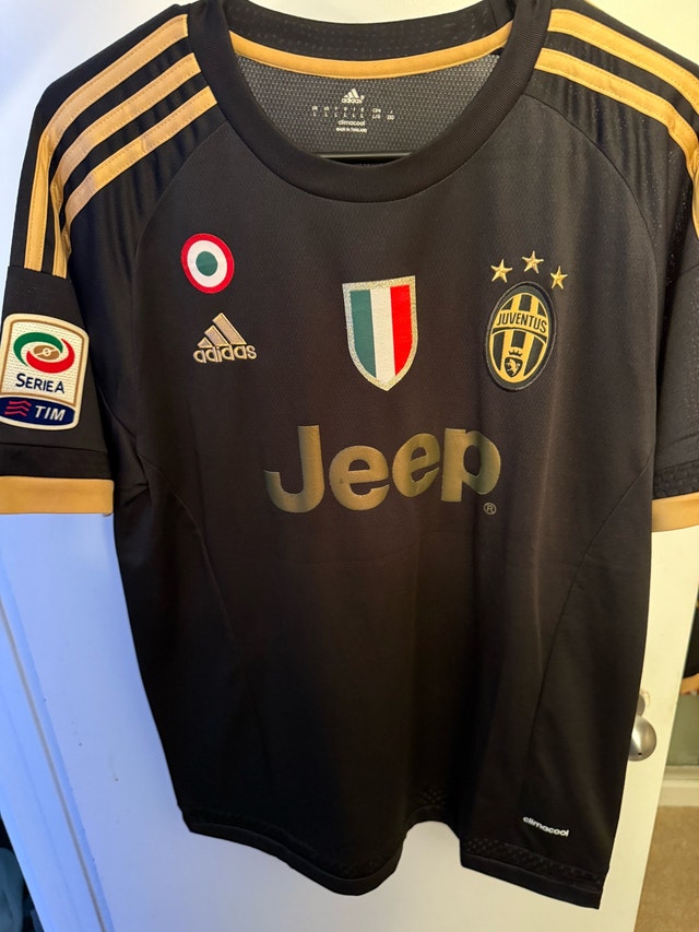 Juventus 2015/16 Black & Gold Pogba #10 Jersey (L) - photo 2