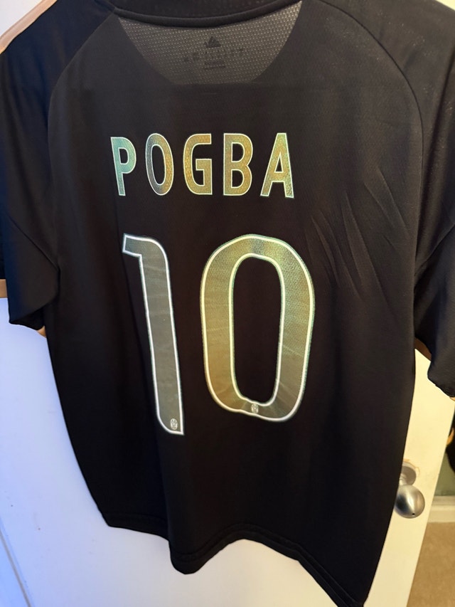 Juventus 2015/16 Black & Gold Pogba #10 Jersey (L) - photo 3