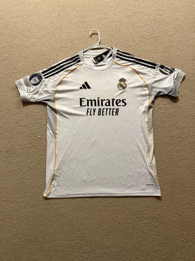 Brand New Real Madrid Soccer Jersey XL