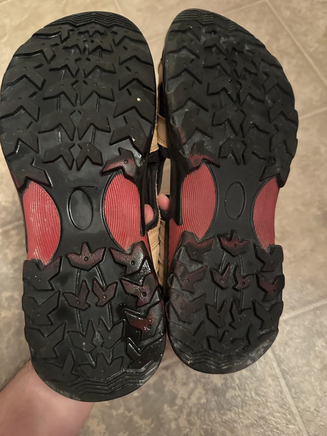 Unisex Brown Sandals (Men's US 11) - photo 5