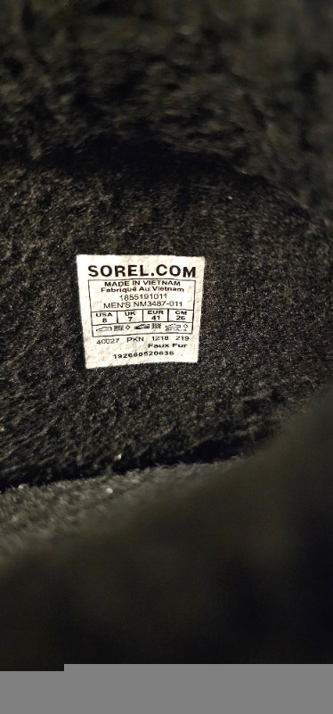 Sorel Mens 1964 pac Winter Boots Size 8 - photo 3