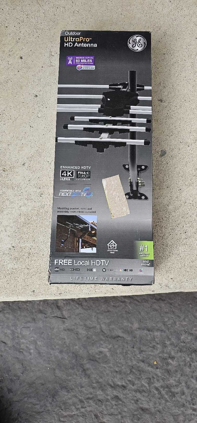 GE Outdoor TV Antenna