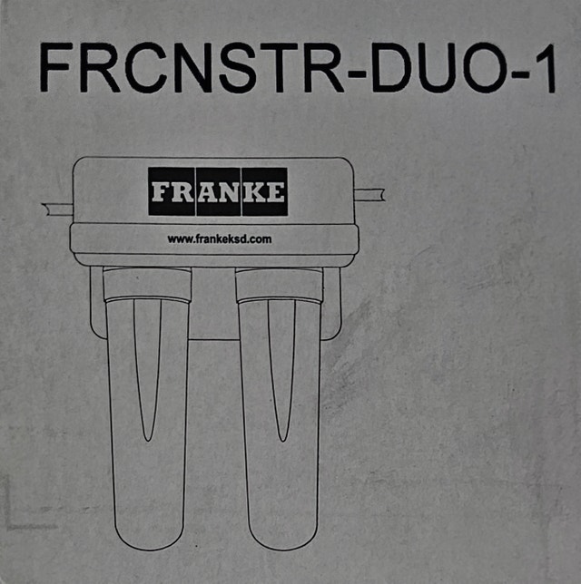 Franke Water Filtration System FRCNSTR-DUO-1