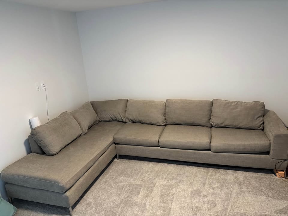 Gray Sectional Couch - photo 2