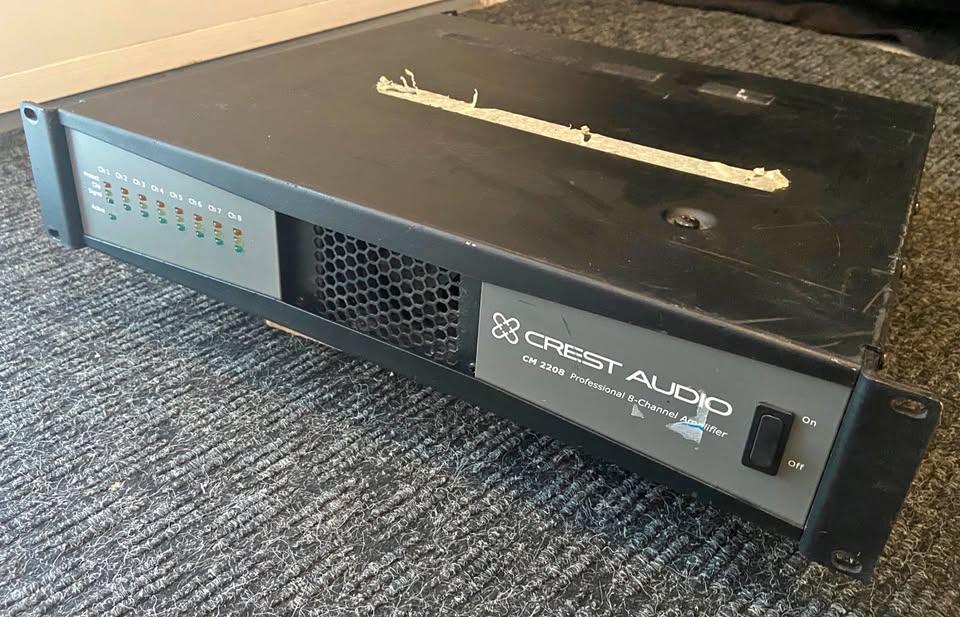 Crest Audio CM 2208 Professional 8-Channel Amplifier