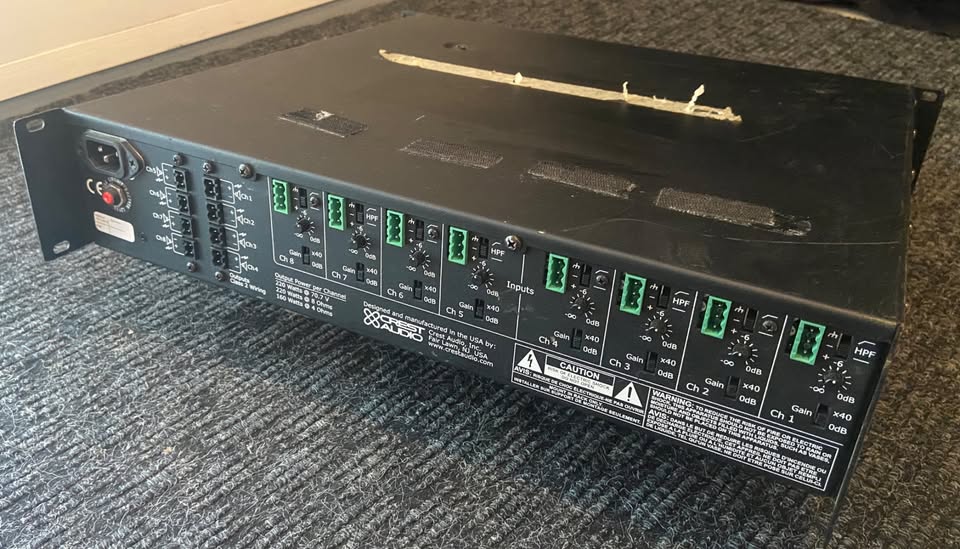Crest Audio CM 2208 Professional 8-Channel Amplifier - photo 2