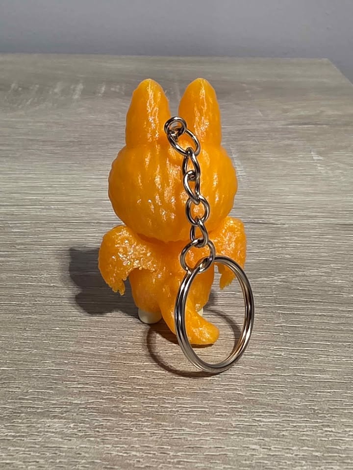 Labubu Angel Keychain - 3D Printed - photo 3