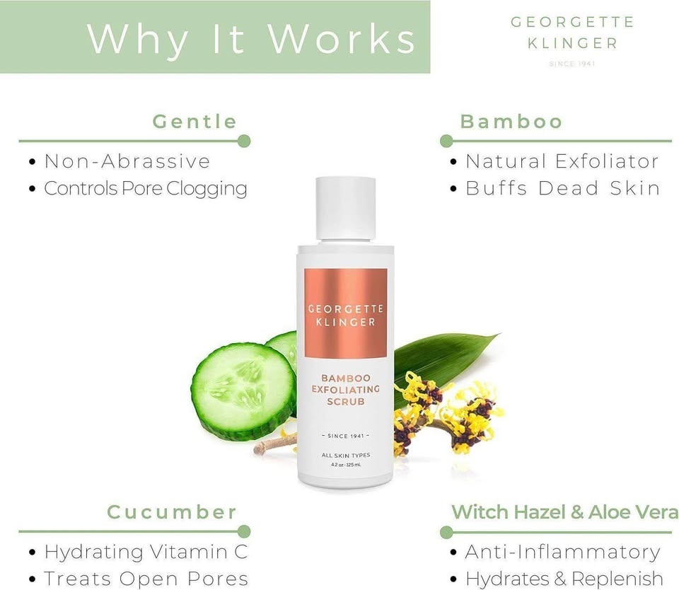 Georgette Klinger Bamboo Exfoliating Face Scrub - photo 2