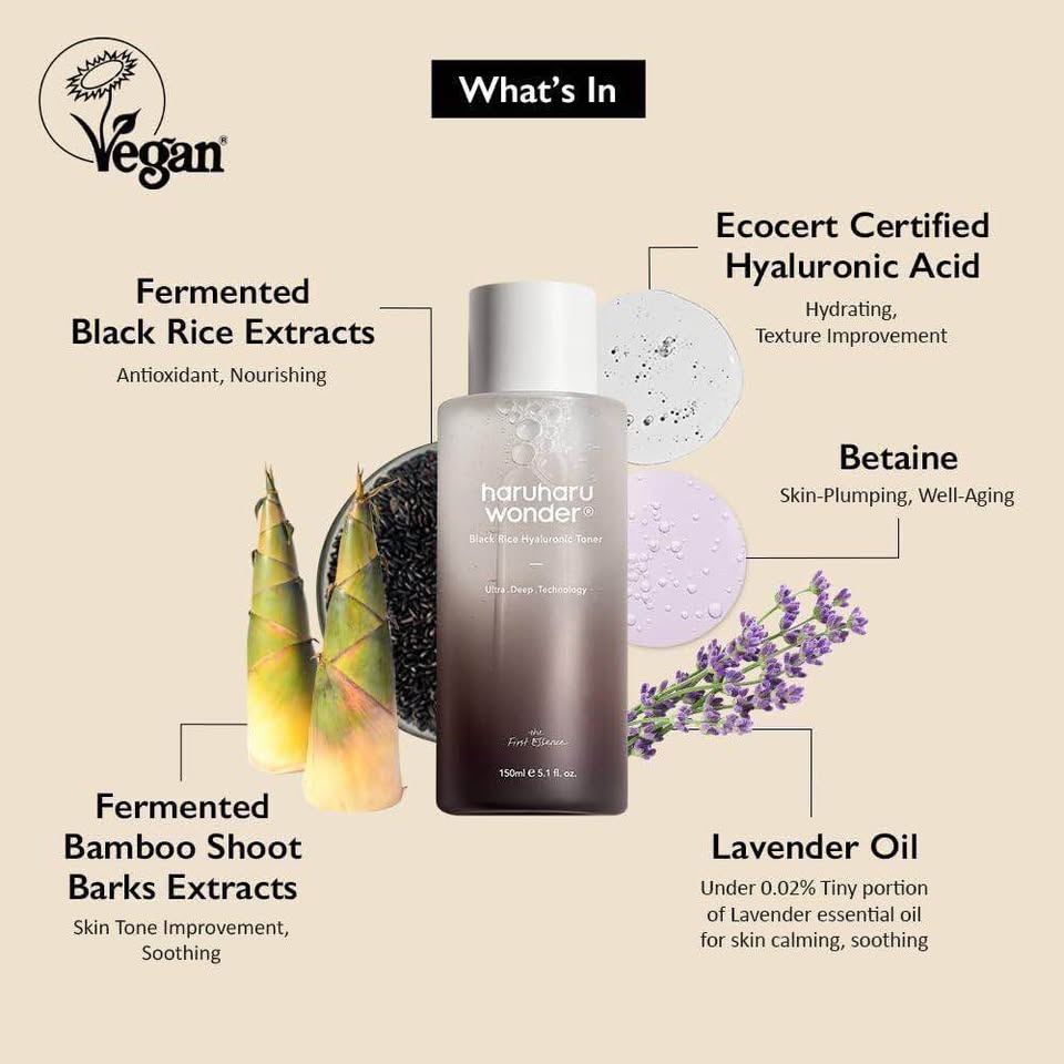 haruharu Wonder Black Rice Hyaluronic Toner - photo 2