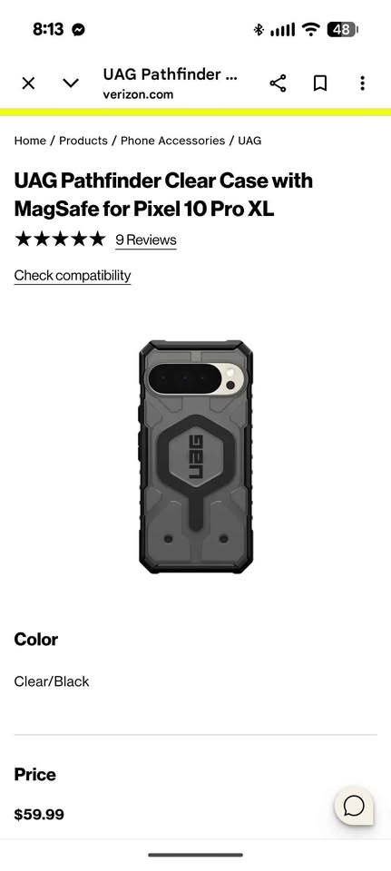 UAG Cell Phone Case for Google Pixel 10 Pro