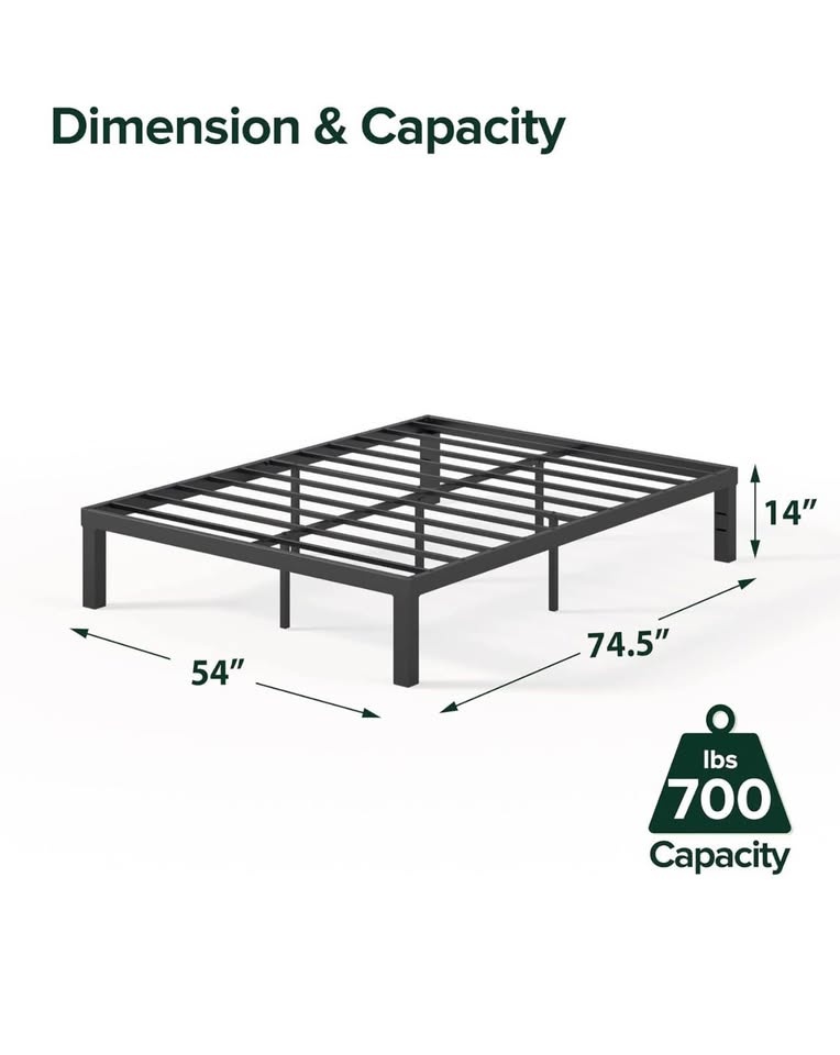Zinus Metal Bed Frame - photo 3