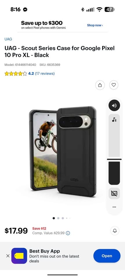 UAG Cell Phone Case for Google Pixel Pro XL - photo 3