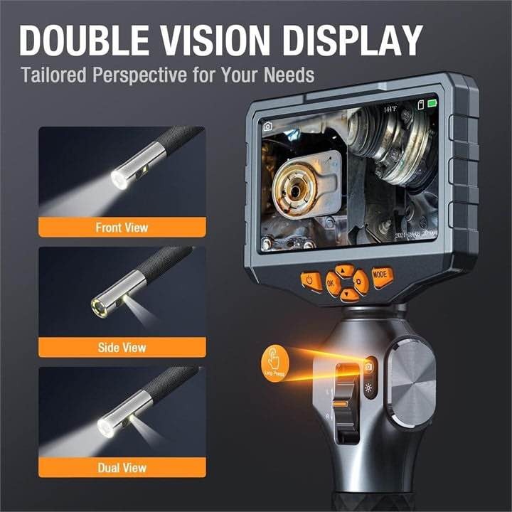 Teslong Articulating Borescope Dual Lens Endoscope - photo 3