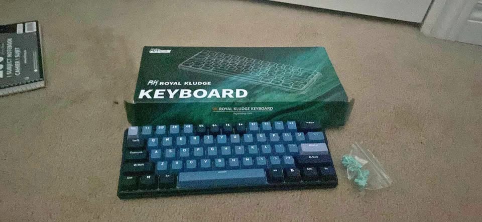 RK61 Creamy Compact 60% Gaming Keyboard