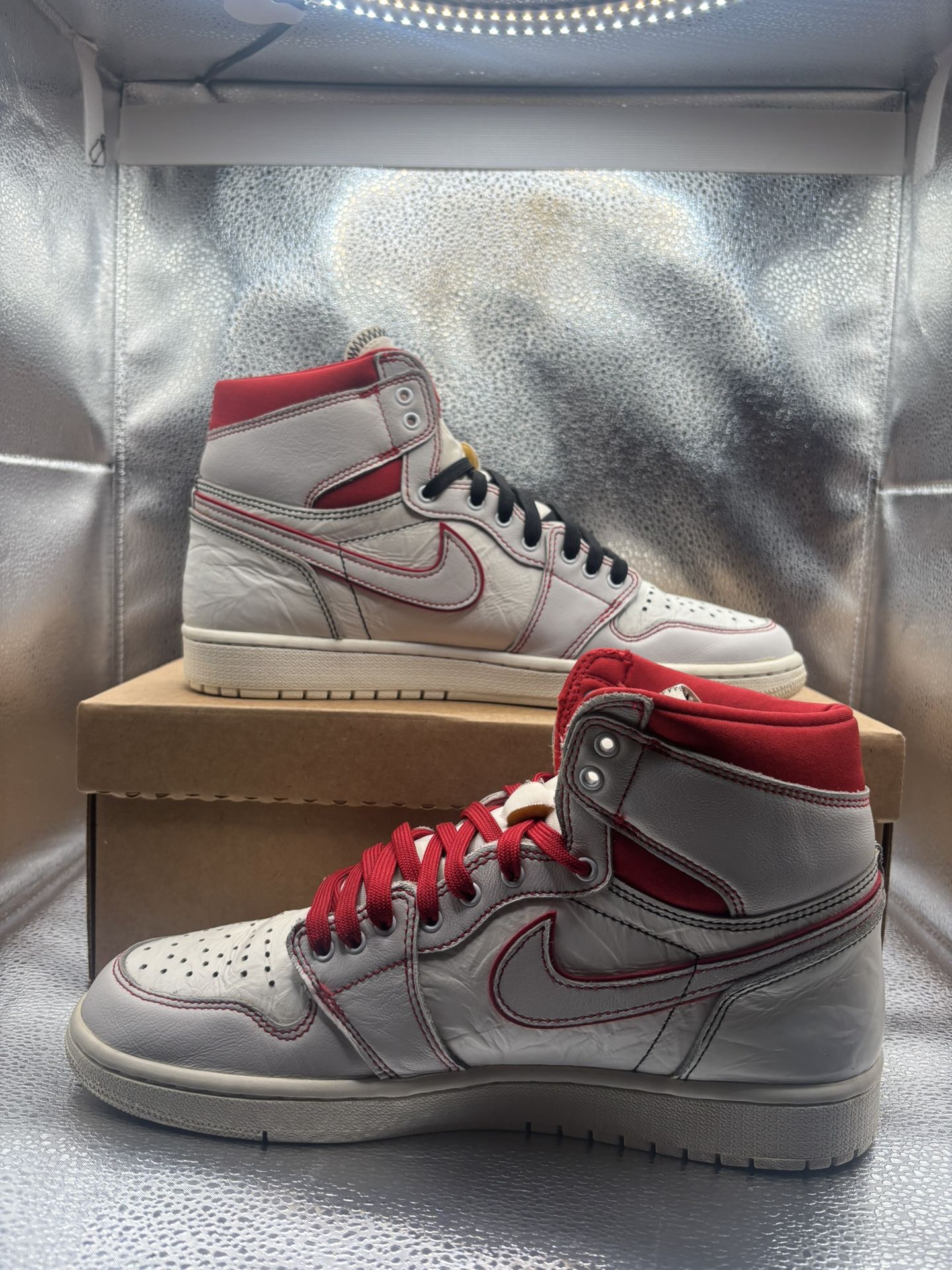 Air Jordan 1 Phantom Gym Red - photo 5