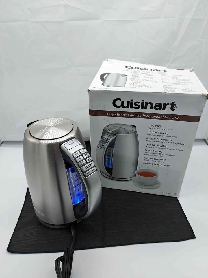Cuisinart PerfecTemp Programmable Kettle 1.7L
