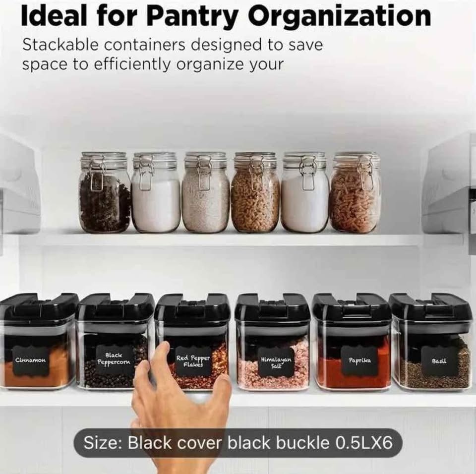 Brand new 6pc BPA free 0.5ml airtight containers set - photo 2