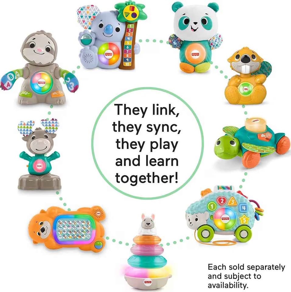 Fisher-Price Linkimals Baby Learning Toys Bundle - photo 4