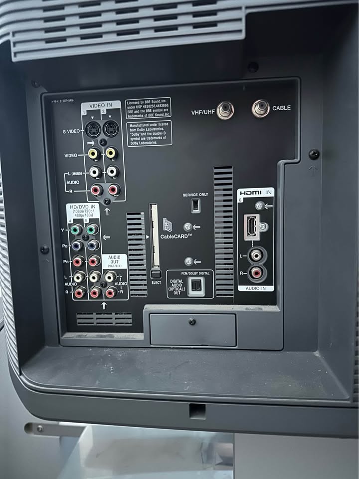 Large TV with stand - photo 3