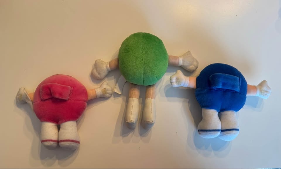 Vintage M&M Swarmees and mini green one - photo 2