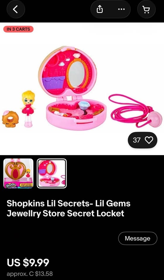 Polly Pocket & Shopkins Lil Secrets Compacts - photo 4