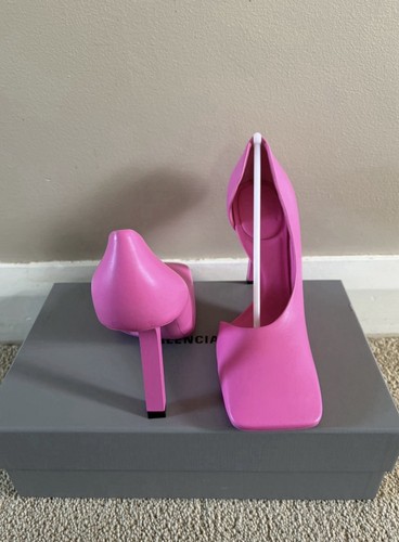 Balenciaga Void D’Orsay Pump Neon Pink EU 38 US 7 - New - photo 4