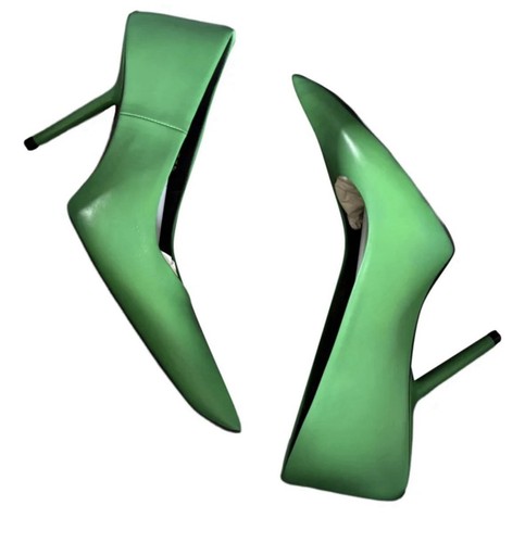 Balenciaga Essex Pump Shiny Green EU 37.5 US 7 - New w/ Box