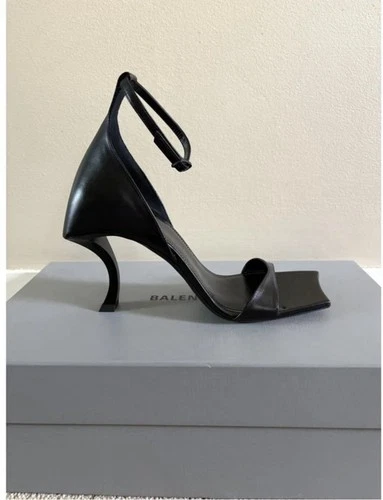 Balenciaga Hourglass 100mm Heels Sandals EU 38 / US 7.5 New w/ B - photo 2