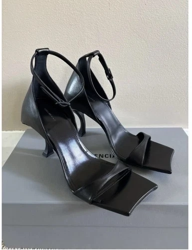 Balenciaga Hourglass 100mm Heels Sandals EU 38 / US 7.5 New w/ B - photo 3