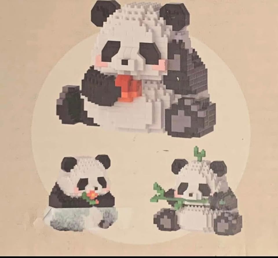 Nanoblock Panda