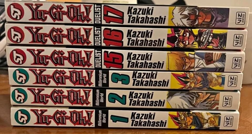 Yugioh Duelist and Millennium World Manga
