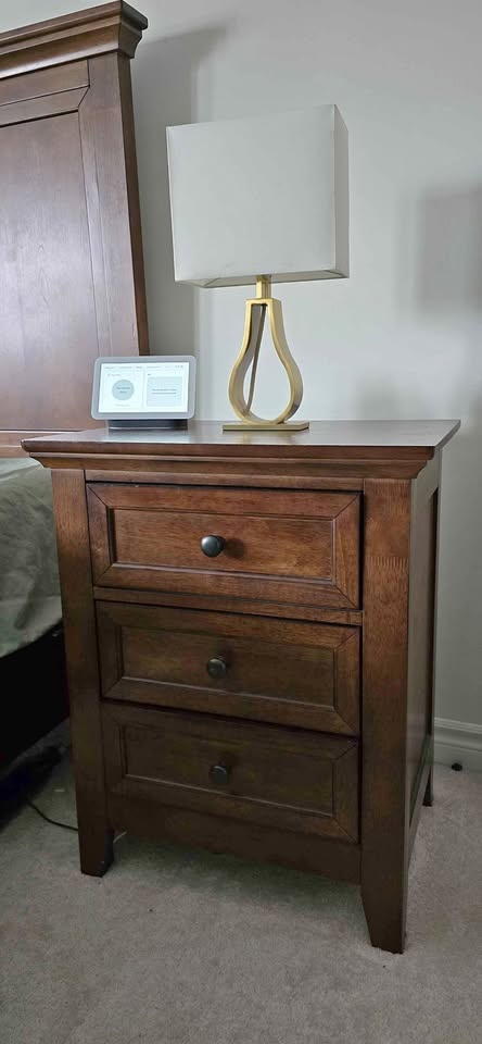 Side drawer table (2 qty)