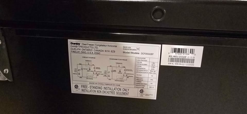 Danby Chest Freezer for Sale (Barely Used) - photo 2